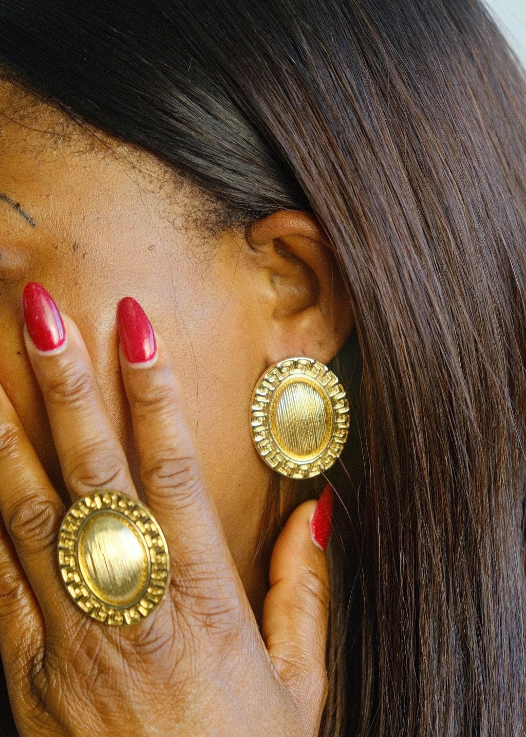 Adjustable Earrings and Ring Set