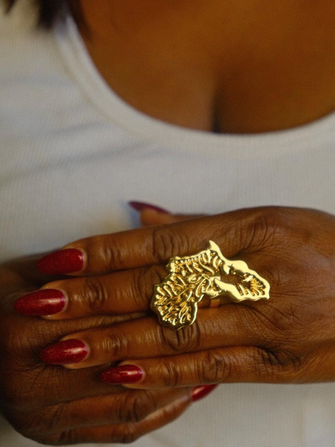 Adjustable Earrings and Ring Set