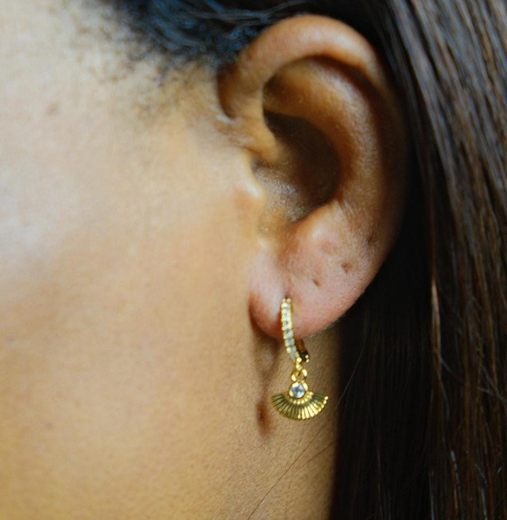 Giada gold-plated earring