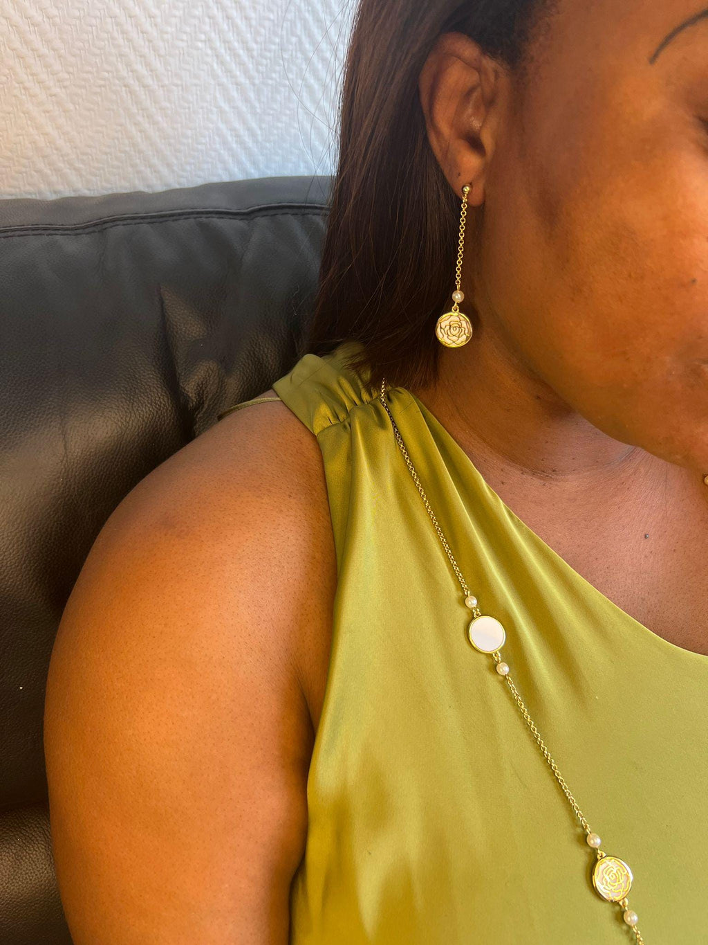 Clara Earring + Necklace Set