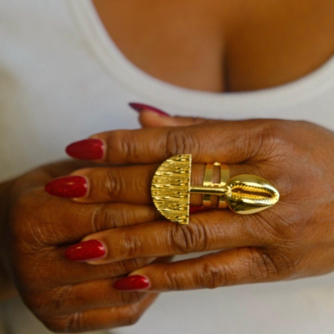 Adjustable Earrings and Ring Set
