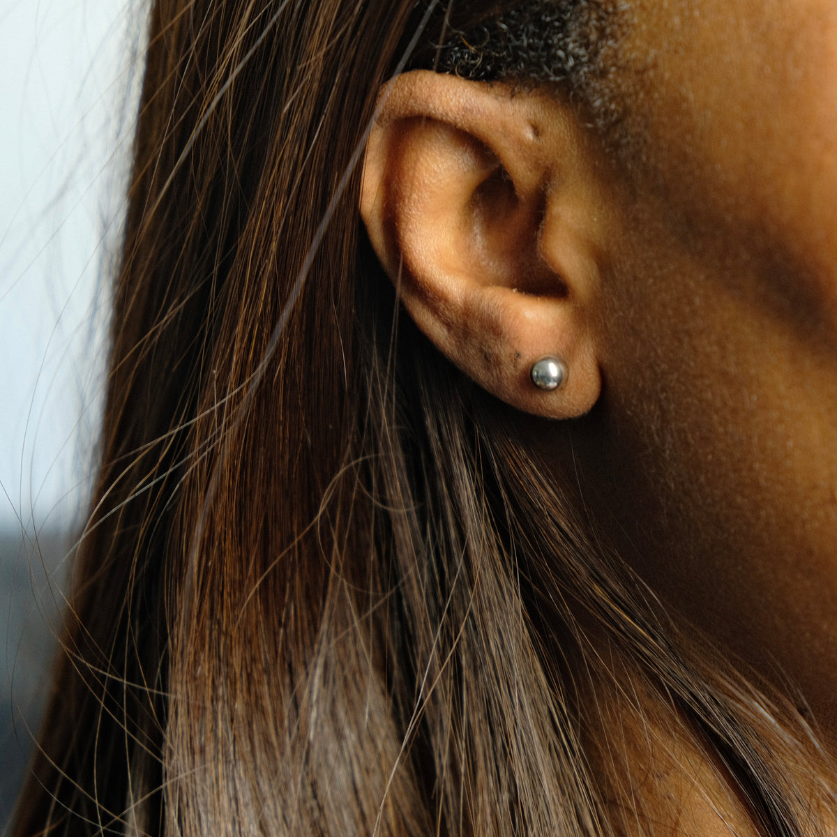 Ensemble collier + boucles d’oreille