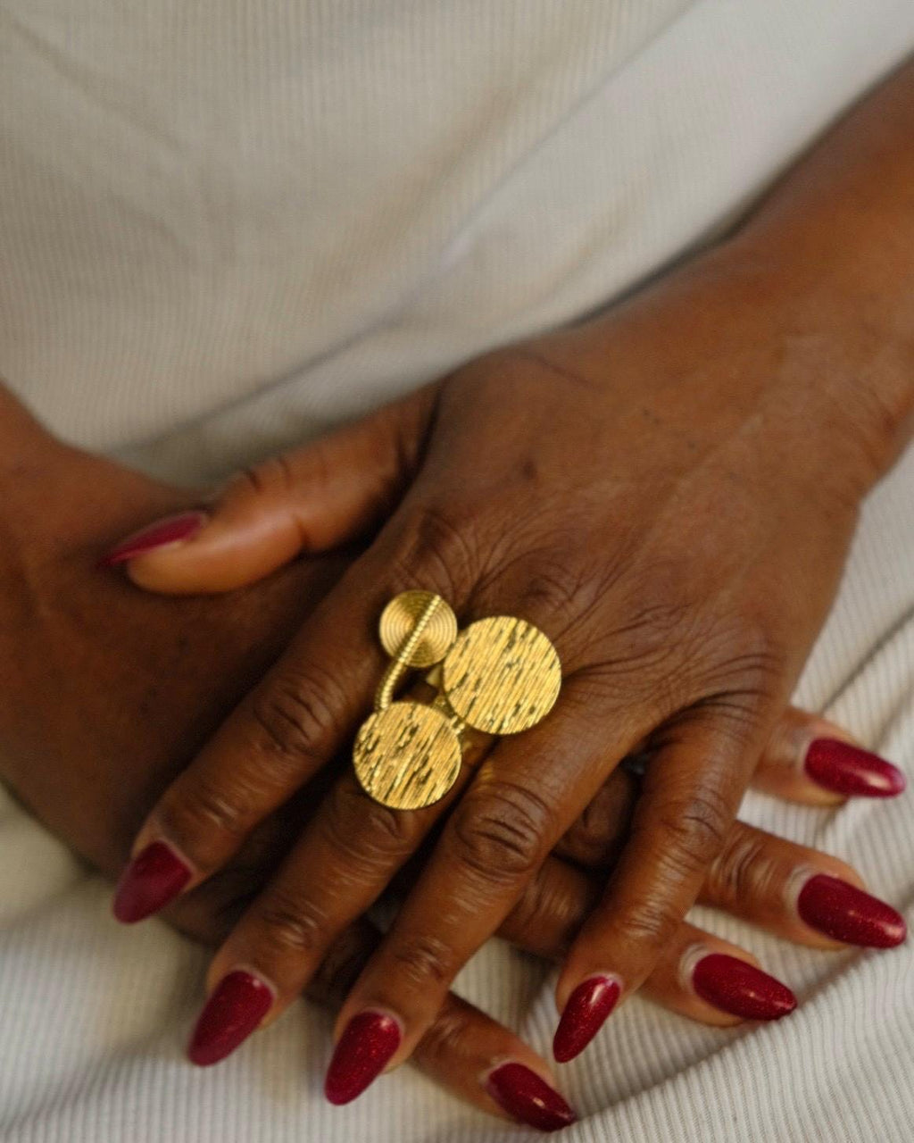 Adjustable Earrings and Ring Set