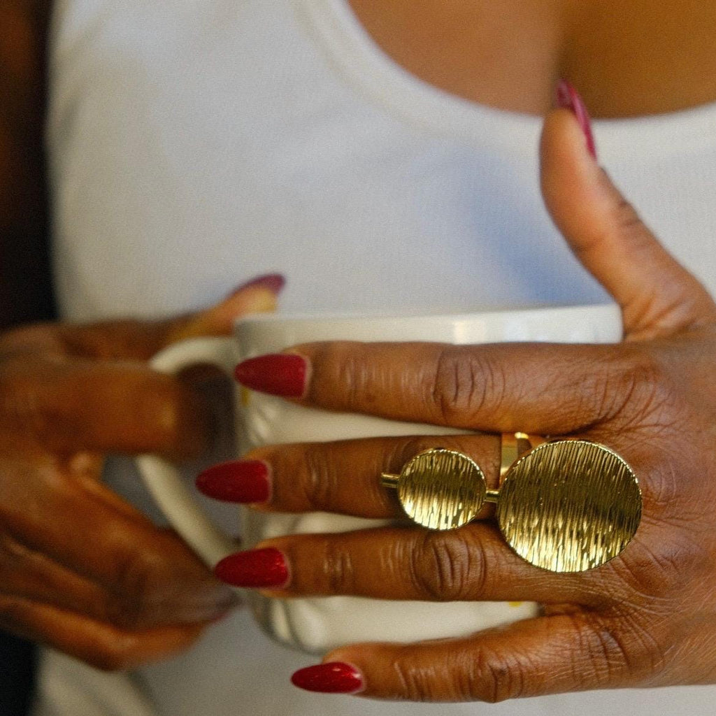 Adjustable Earrings and Ring Set